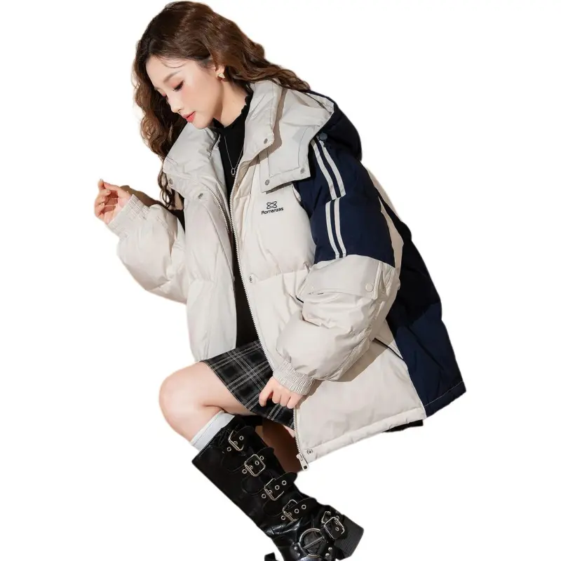 Tonlion Down Jacket Women's Greek White-1