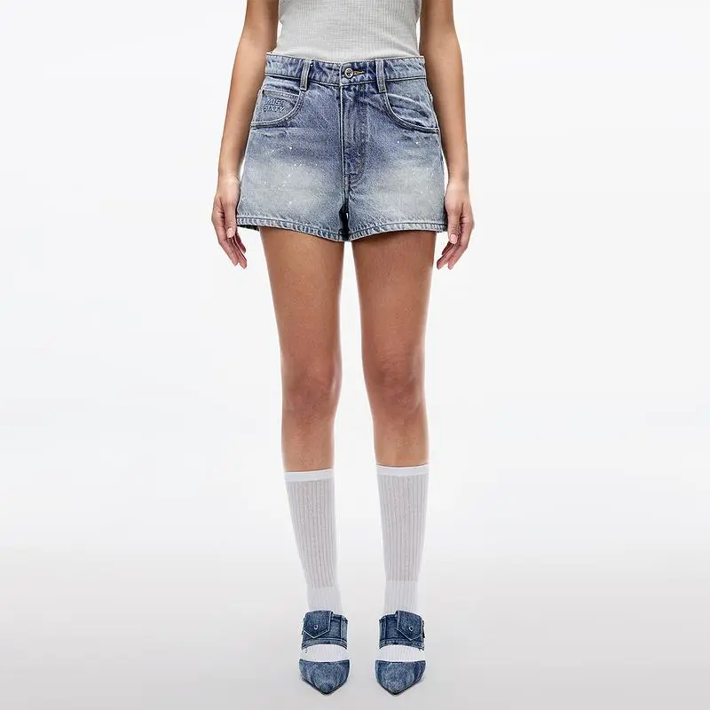 Miss Sixty Denim Shorts Women's Light Blue-2