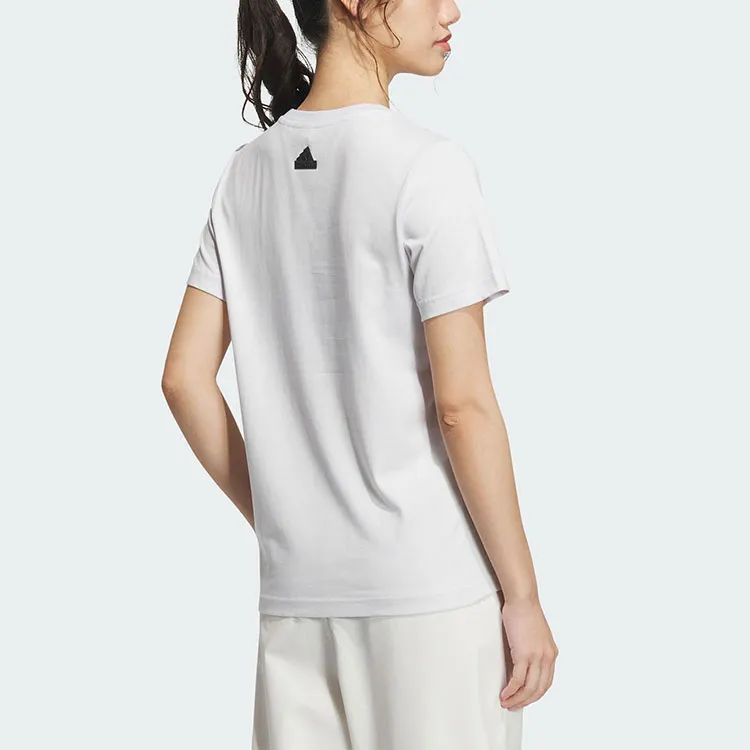 Adidas Sportswear T Shirt Women's Symbol Gray-1