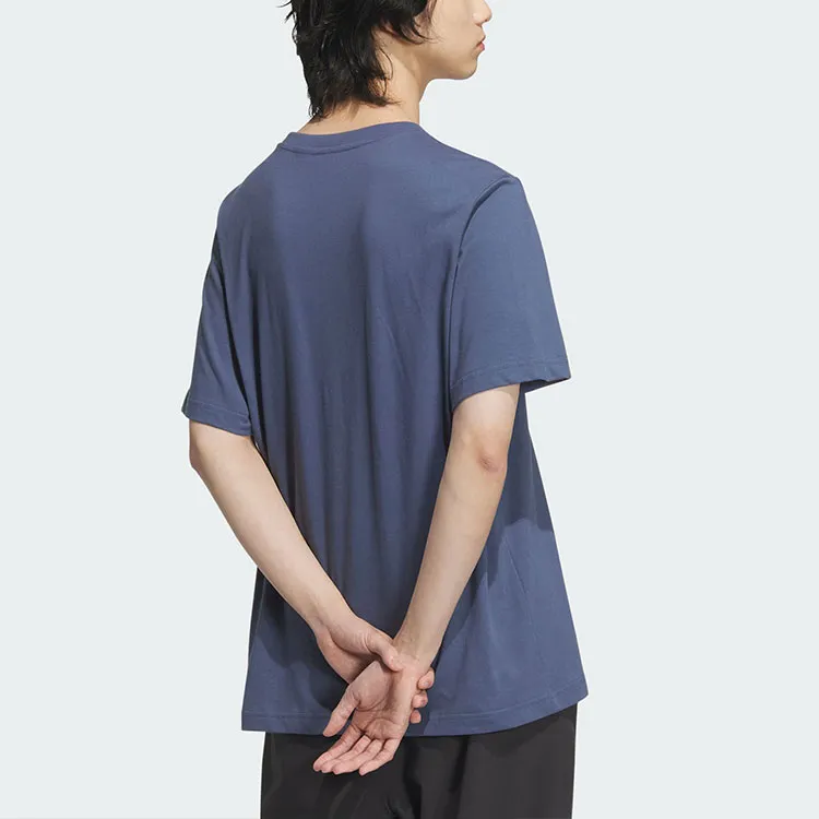 Adidas MH SMALL LOGO T-shirt Blue-2
