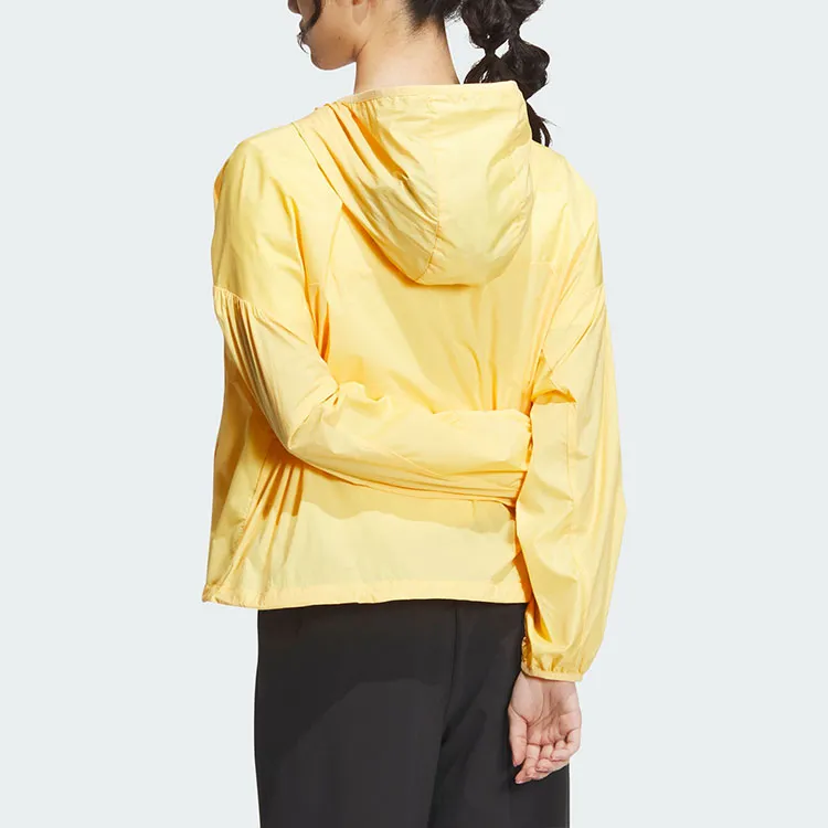 Adidas WINDBREAKER Jackets Coats Women's Bright Yellow-2