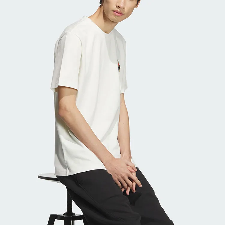 Adidas T Shirt Men's Jade White-2