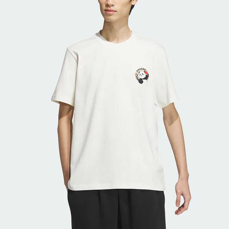Adidas T Shirt Men's Jade White-1