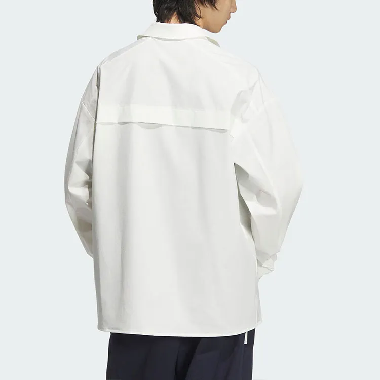 Adidas SMALL LOGO SHIRT Shirt Men's Jade White-2