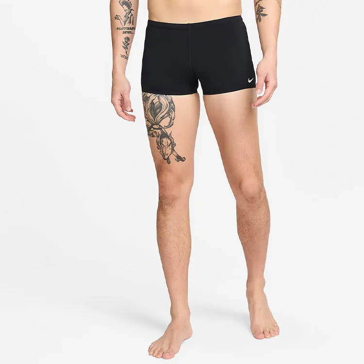 Nike Swim Men's Square Leg Jammer Swimsuit Swimming Shorts Men's Black-3