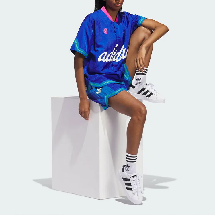 Adidas Originals HOOP YORK CITY WARM UP TOP Basketball Jersey Unisex Blue-2