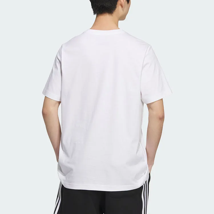 Adidas SMALL LINEAR LOGO POCKET T SHIRT-3