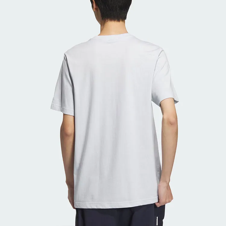 Adidas T Shirt Unisex Light Blue-2