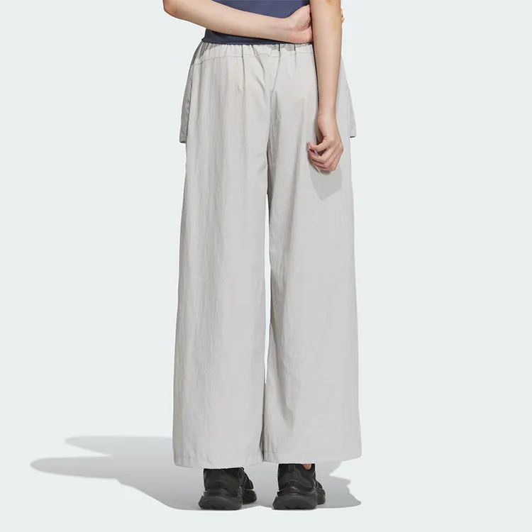 Adidas PARACHUTE TRACKSUIT BOTTOMS Casual Pants Women's Light Gray-2
