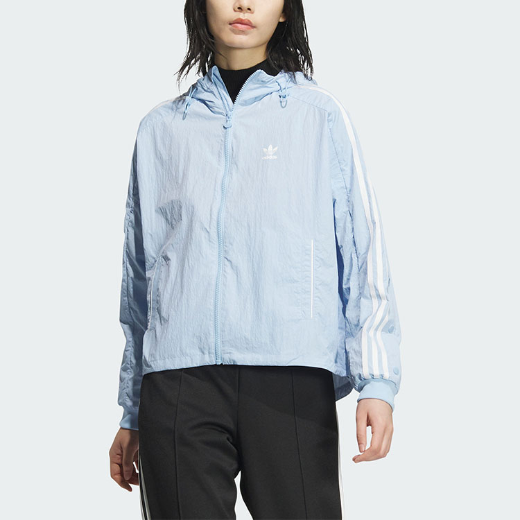 【ADIDAS】Original ADIBREAK WINDBREAKER Jackets blue★追跡可 Adidas Originals ADIBREAK WINDBREAKER Jackets Coats Women's