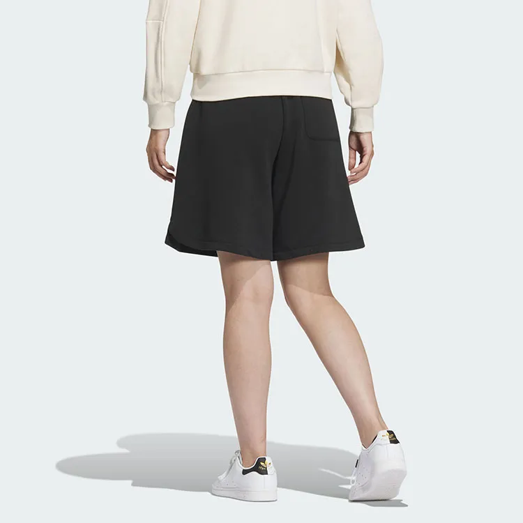 Adidas HOLIDAY GRAPHIC SHORTS Casual Shorts Women's Black-1