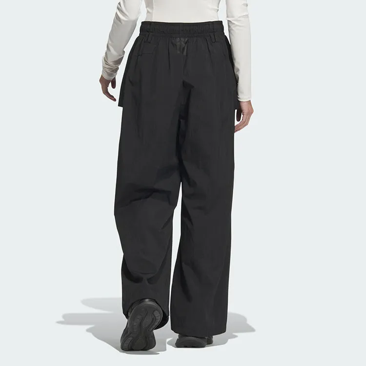 Adidas PARACHUTE TRACKSUIT BOTTOMS Casual Pants Women's Black-3