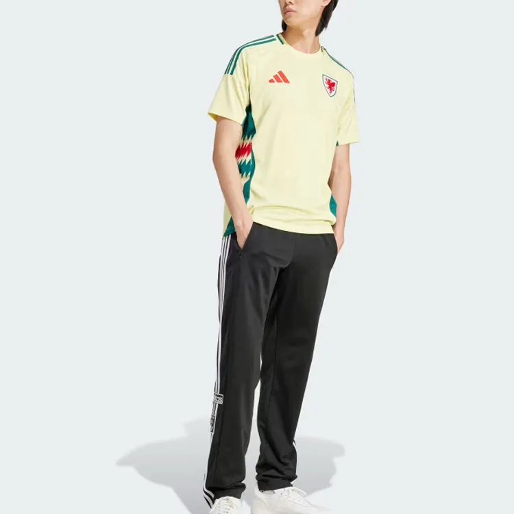 Adidas WALES 24 AWAY JERSEY Soccer Jerseys Men's Pearl Citrine-4
