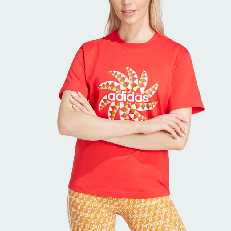 Adidas Free Shipping With AdiClub Adidas X Farm Rio Graphic Tee-3