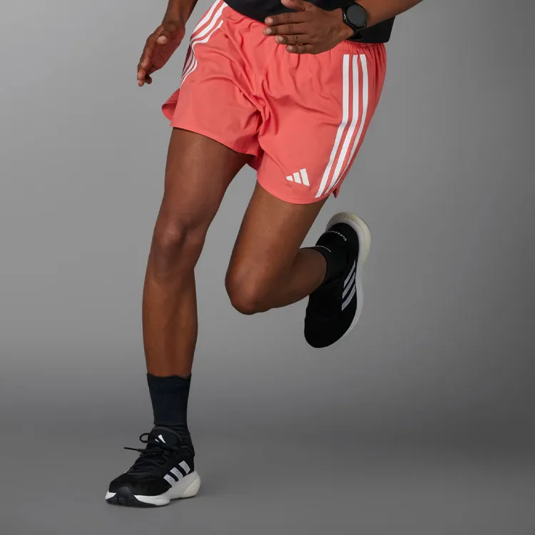 Adidas Free Shipping With AdiClub Own The Run 3 Stripes Shorts-3