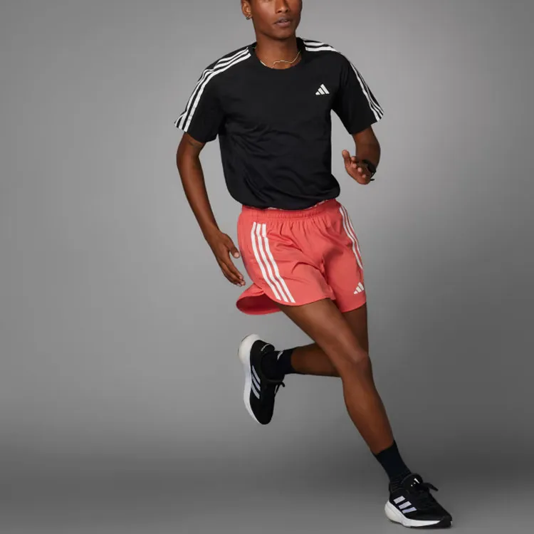 Adidas Free Shipping With AdiClub Own The Run 3 Stripes Shorts-4