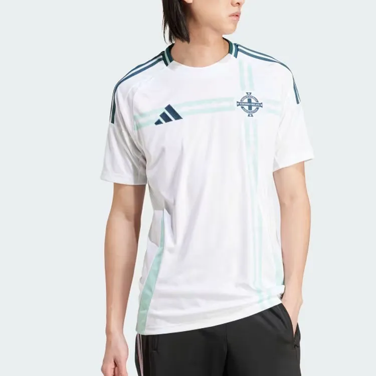 Adidas NORTHERN IRELAND 24 AWAY JERSEY Soccer Jerseys Northern Ireland Away Men's White-4