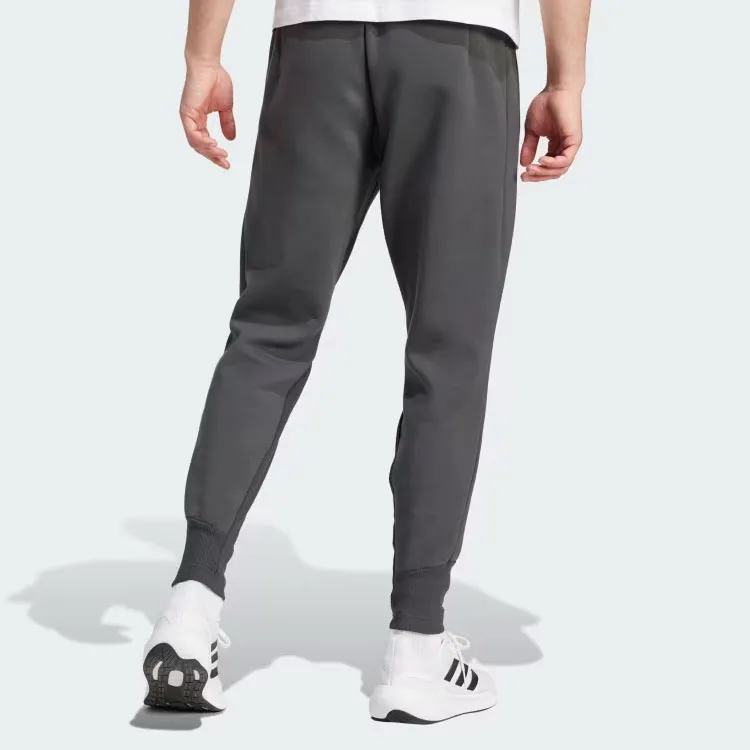 Adidas GERMANY TRAVEL TRACKSUIT BOTTOMS Knitted Sports Pants Men's Gray-3