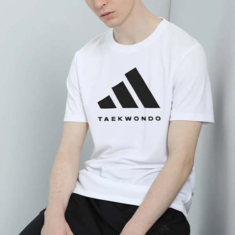Adidas T Shirt Unisex White Black-3
