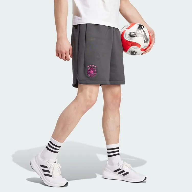Adidas GERMANY TRAVEL SHORTS Soccer Bottoms Men's Carbon-1