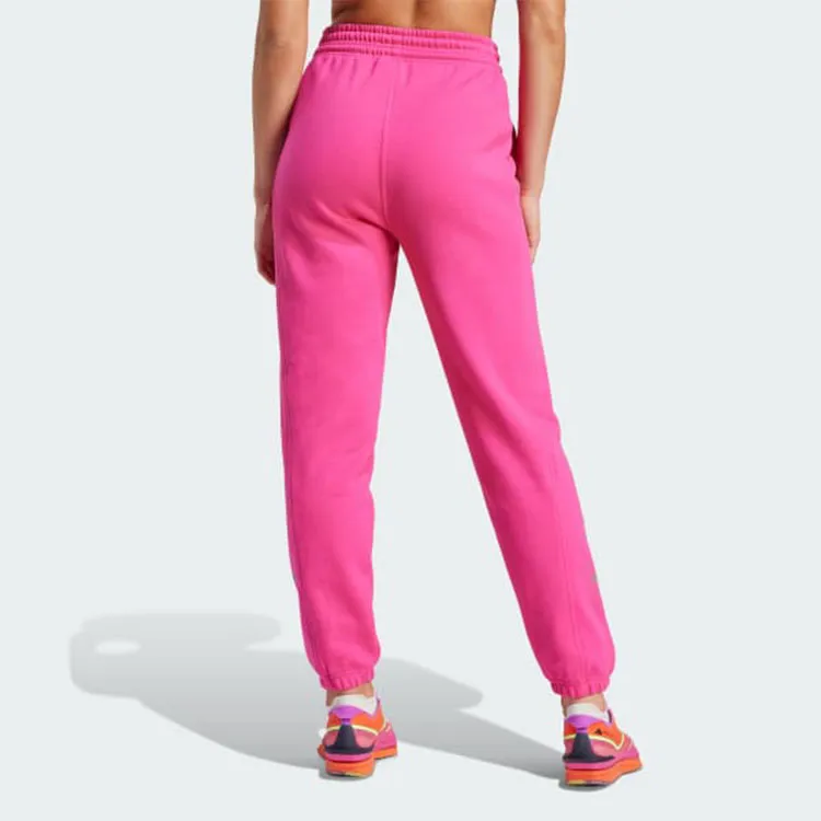 Adidas ADIDAS BY STELLA MCCARTNEY REGULAR JOGGERS Knitted Sports Pants Women's Solid Magenta-3