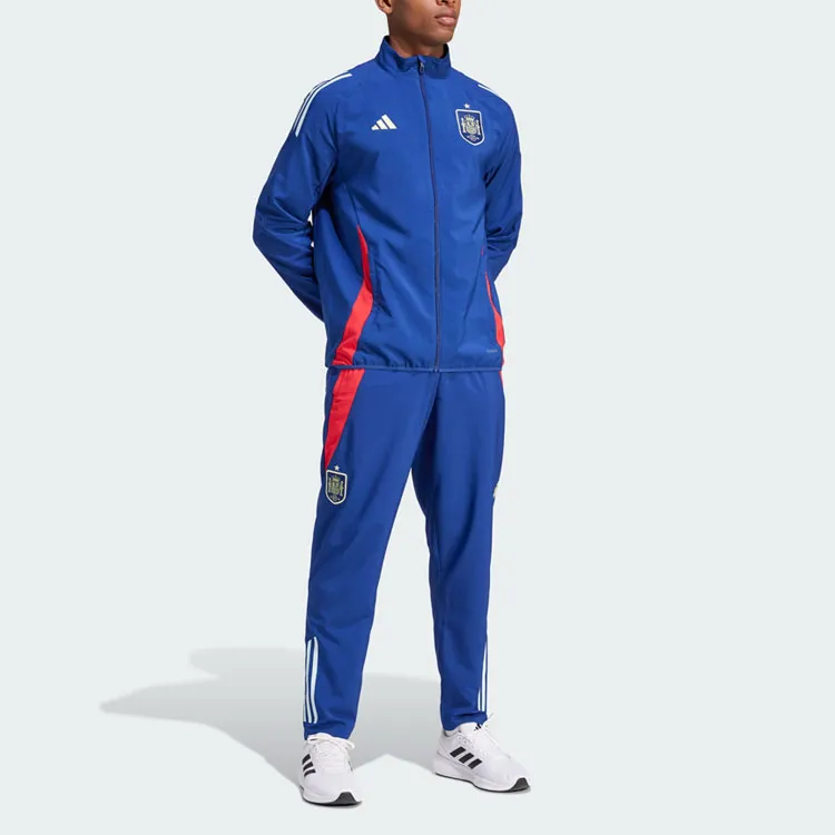 Adidas SPAIN TIRO 24 COMPETITION PRESENTATION TRACKSUIT BOTTOMS Casual Pants Men's Victory Blue-4