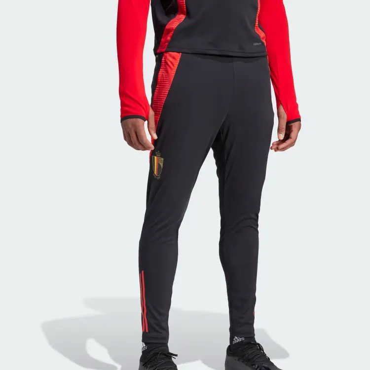 Adidas BELGIUM TIRO 24 COMPETITION TRAINING PANTS Knitted Sports Pants Men's Black-2