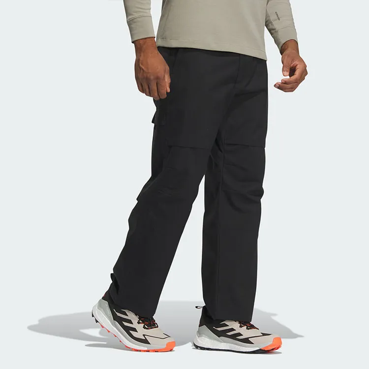 Adidas CARGO TRACKSUIT BOTTOMS Casual Pants Men's Black-3