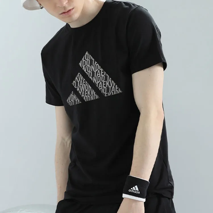 Adidas T Shirts Unisex Black-3