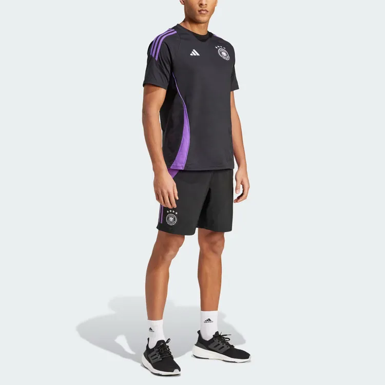 Adidas GERMANY TIRO 24 COMPETITION DOWNTIME SHORTS Soccer Bottom Men's Black-3