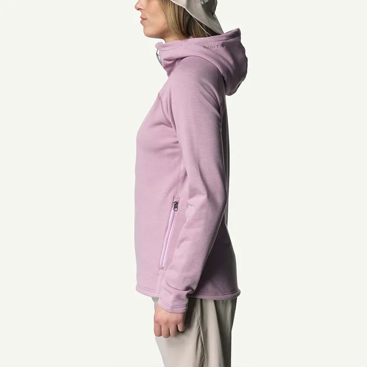 Houdini W's Outright Houdi Jackets Coats Women's Gray Pink-2