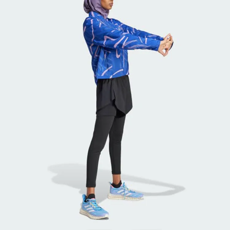Adidas BREAK THE NORM JACKET Jackets Coats Women's Semi-Transparent Blue-3