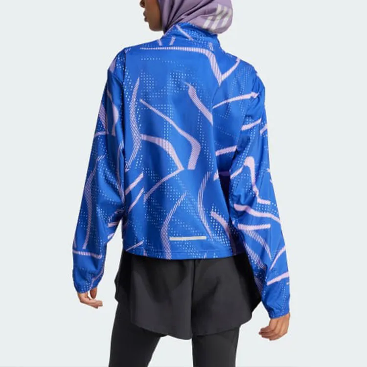 Adidas BREAK THE NORM JACKET Jackets Coats Women's Semi-Transparent Blue-2