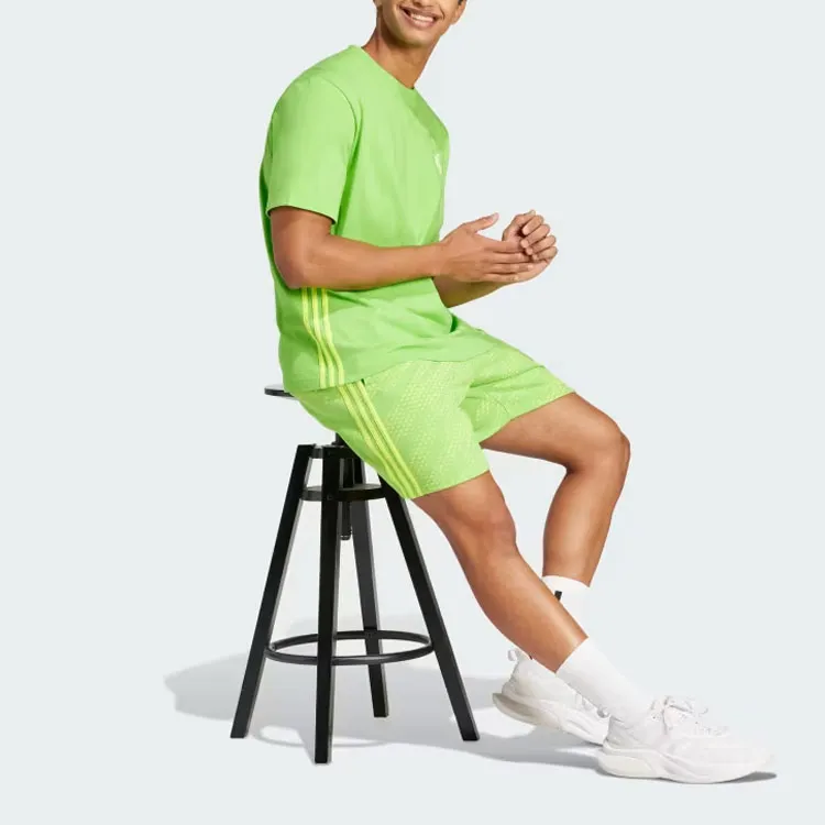 Adidas Free Shipping With AdiClub All Szn Snack Attack French Terry Shorts-1