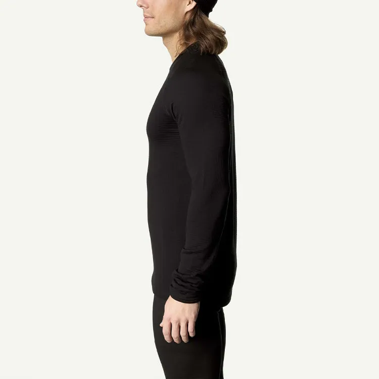 Houdini M's Desoli Thermal Crew Sweatshirt Men's Pure Black-2
