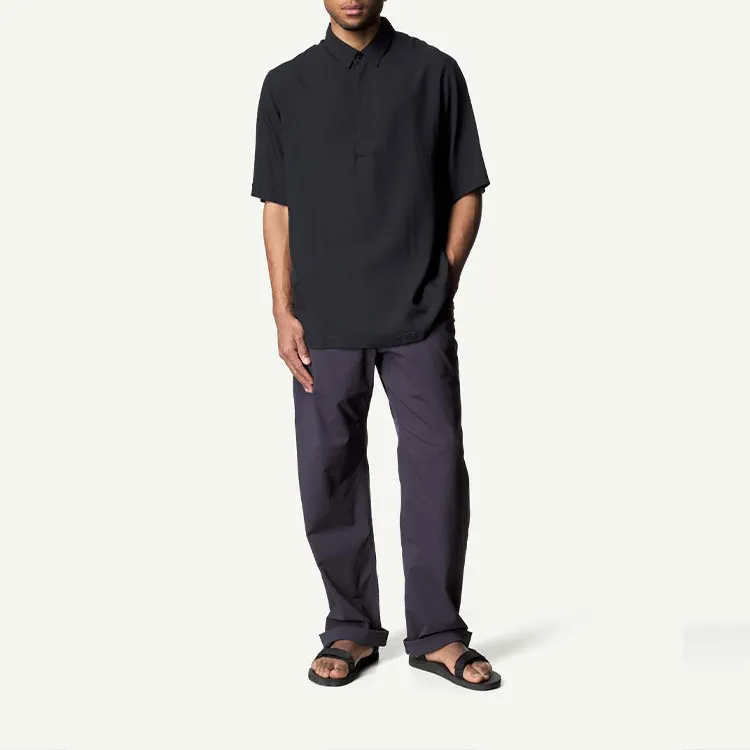 Houdini Polo Shirt Men's Pure Black-2