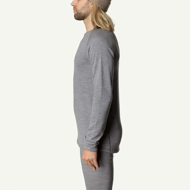 Houdini M's Desoli Thermal Crew Sweatshirt Men's Preppy Gray-2