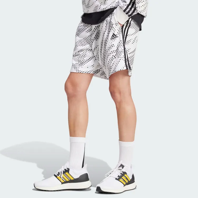 Adidas ALL SZN SNACK ATTACK Casual Shorts Men's White Black-1