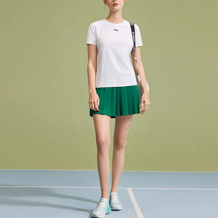 KSWISS SS24 Casual Short Skirts Women's Vivid Jadeite Green-4