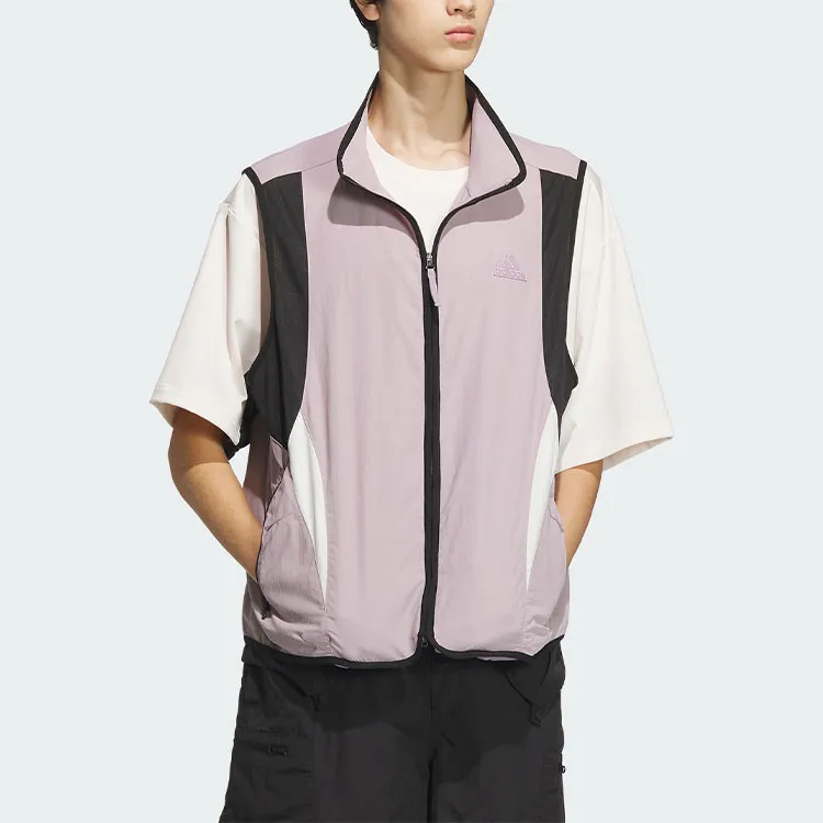 Adidas FUTURE STYLE WOVEN VEST Men's Purple Pink-1