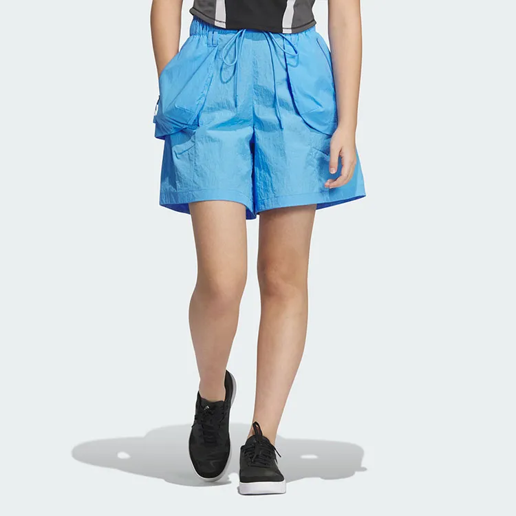 Adidas Casual Shorts Women's Blue-2