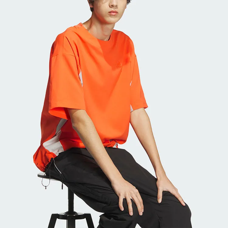 Adidas T Shirt Men's Half Impact Orange-3