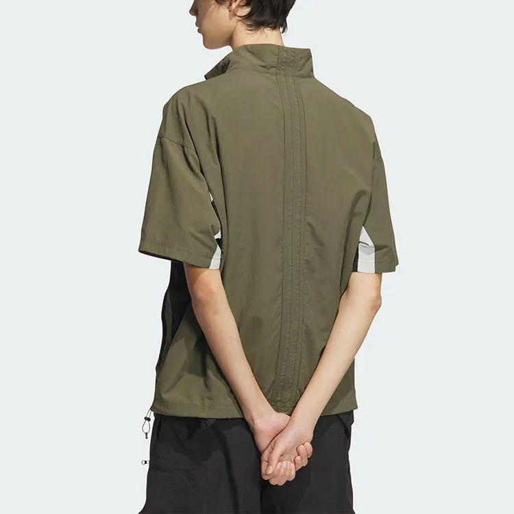 Adidas FUTURE STYLE WOVEN SHIRT Men's Branch Umber-2