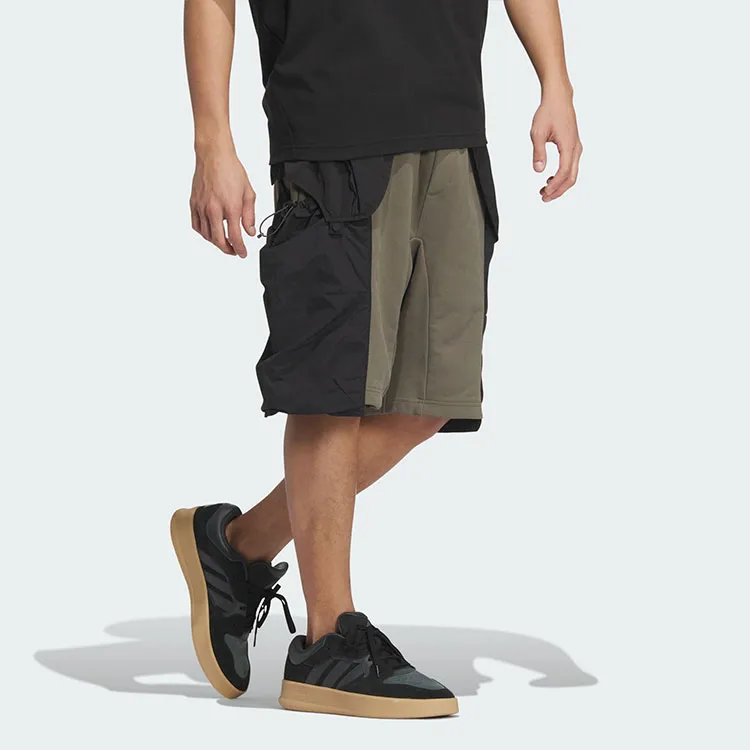 Adidas FUTURE STYLE WOVEN MIX SHORTS Casual Shorts Men's Branch Umber-1