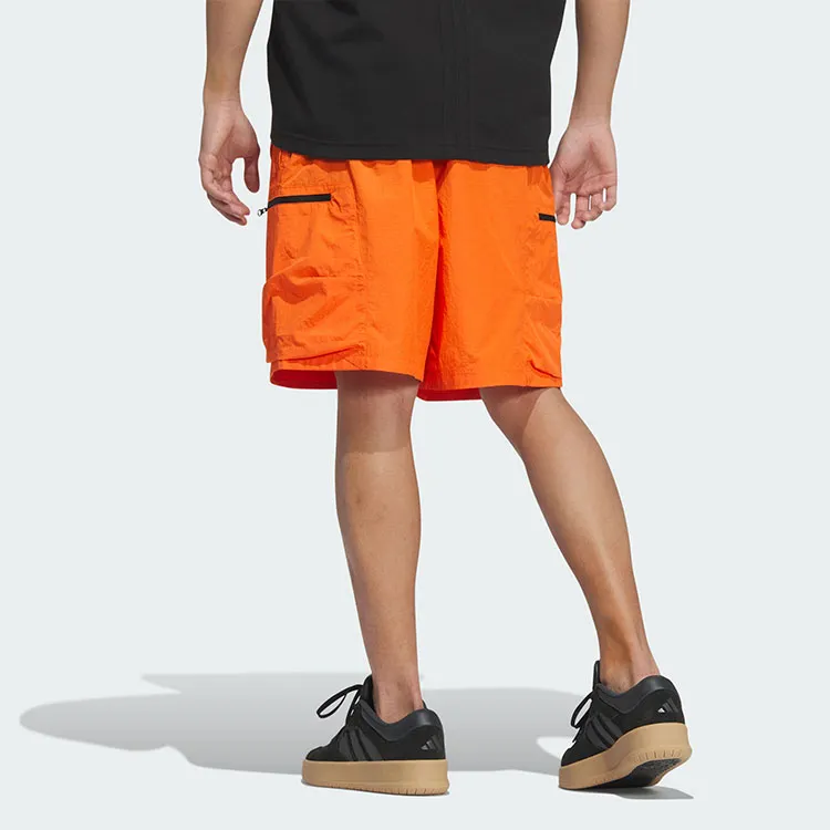 Adidas FUTURE STYLE WOVEN SHORTS Casual Shorts Men's Half Impact Orange-2