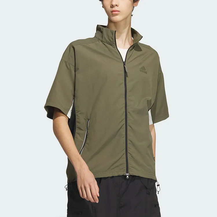 Adidas FUTURE STYLE WOVEN SHIRT Men's Branch Umber-1