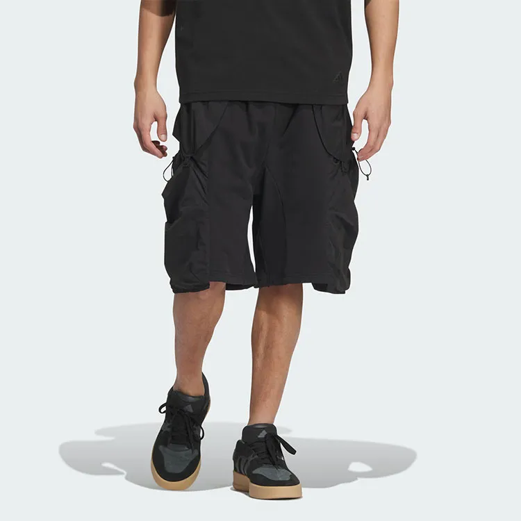 Adidas FUTURE STYLE WOVEN MIX SHORTS Casual Shorts Men's Black-2