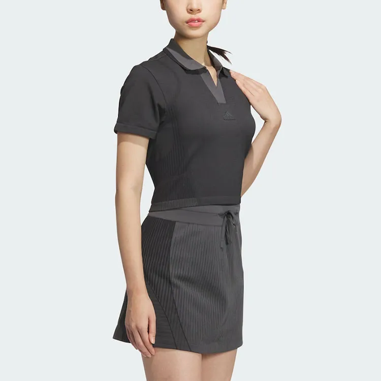 Adidas SEAMLESS SKIRT Casual Short Skirts Women's Dark Gray-3