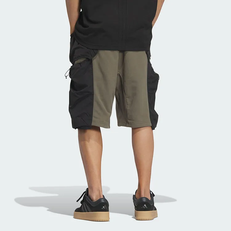 Adidas FUTURE STYLE WOVEN MIX SHORTS Casual Shorts Men's Branch Umber-2