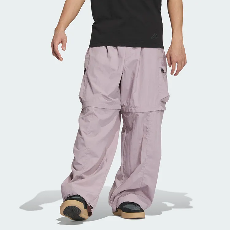 Adidas FUTURE STYLE DETACH Casual Pants Men's Purple Pink-5